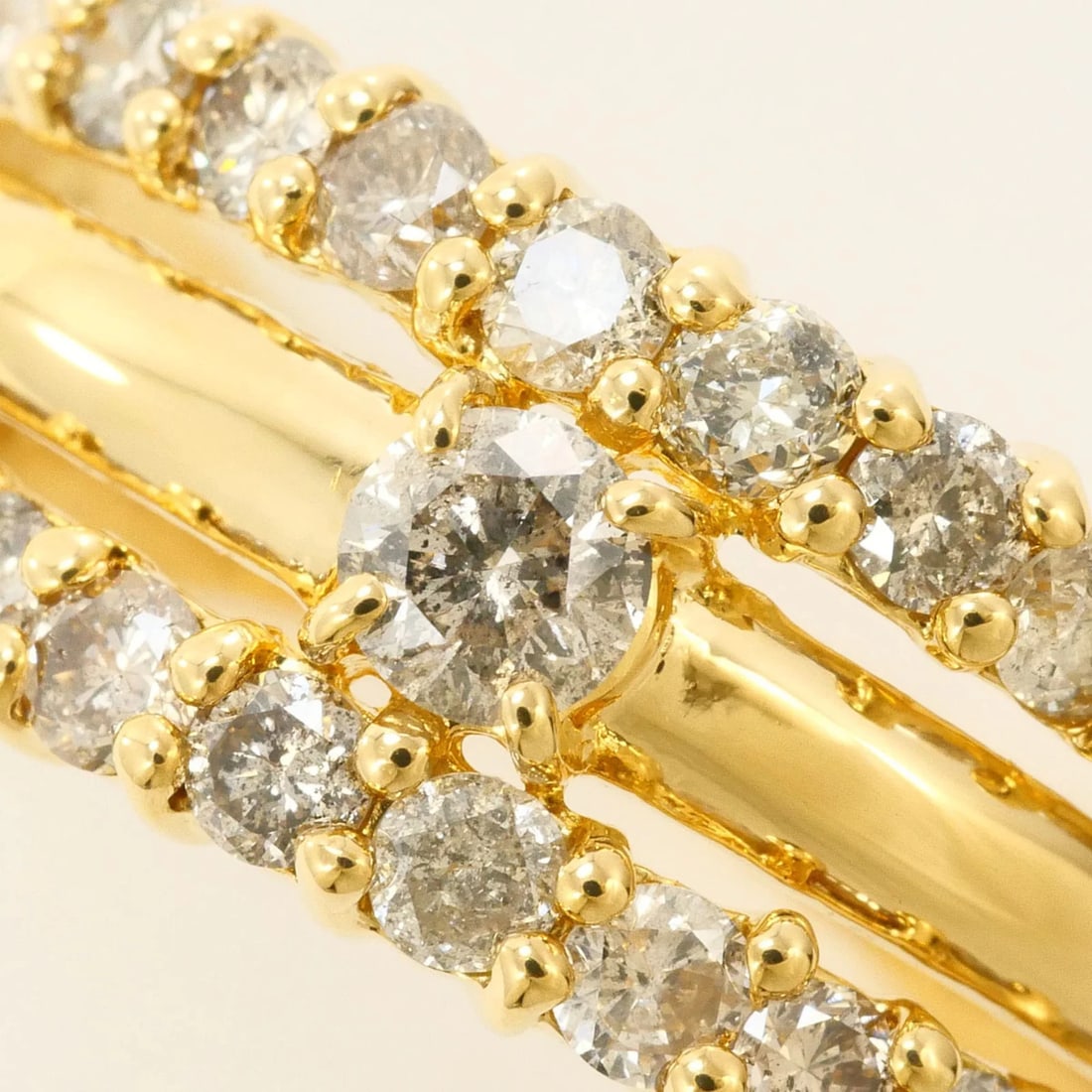 18K YELLOW GOLD RING - 2