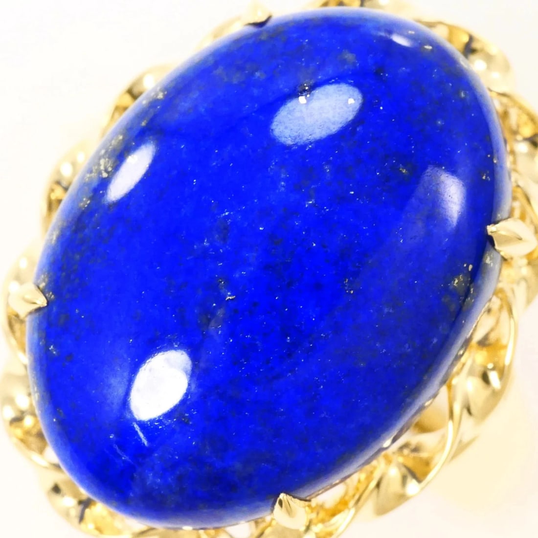 18K YELLOW GOLD RING - 2