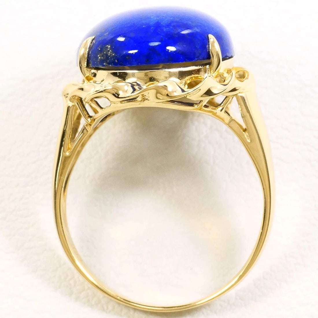 18K YELLOW GOLD RING - 3