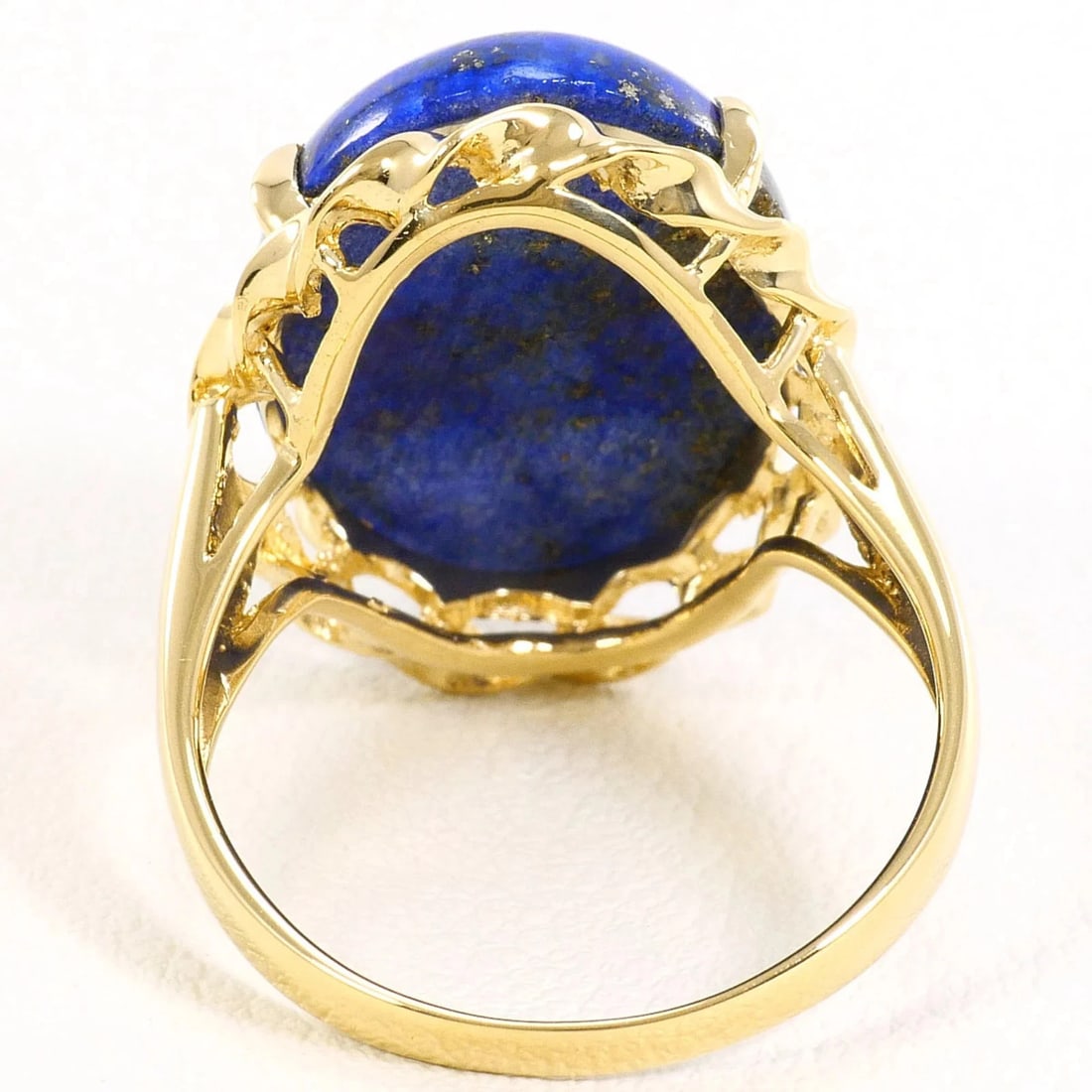 18K YELLOW GOLD RING - 4