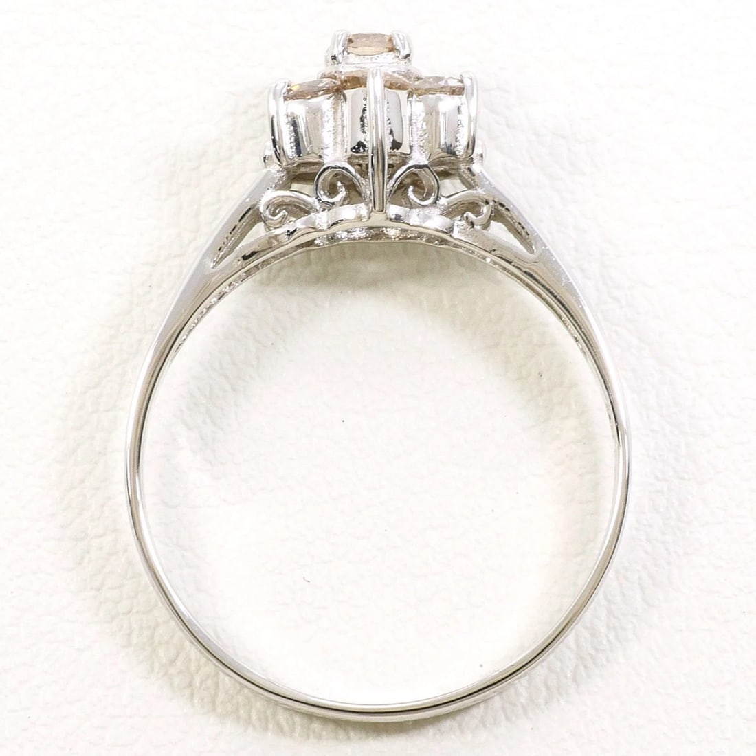 PT900 PLATINUM RING DIAMOND - 2