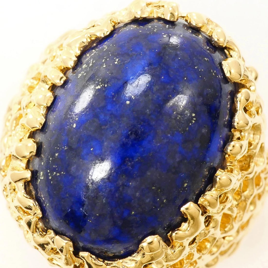 18K YELLOW GOLD RING - 2