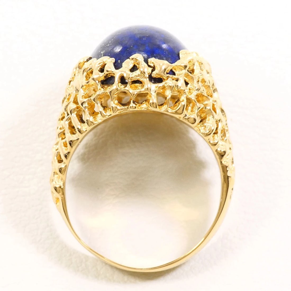 18K YELLOW GOLD RING - 3
