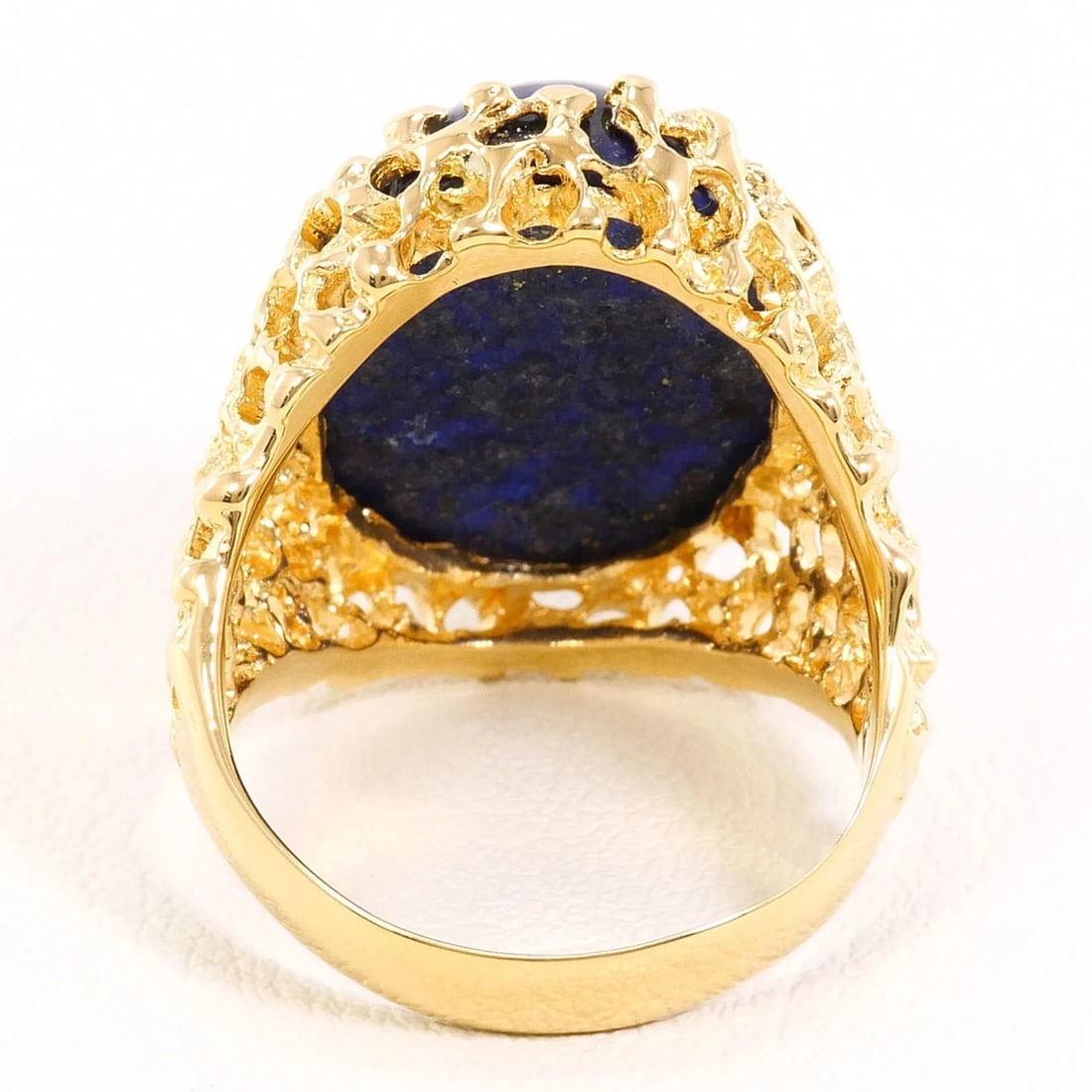 18K YELLOW GOLD RING - 4