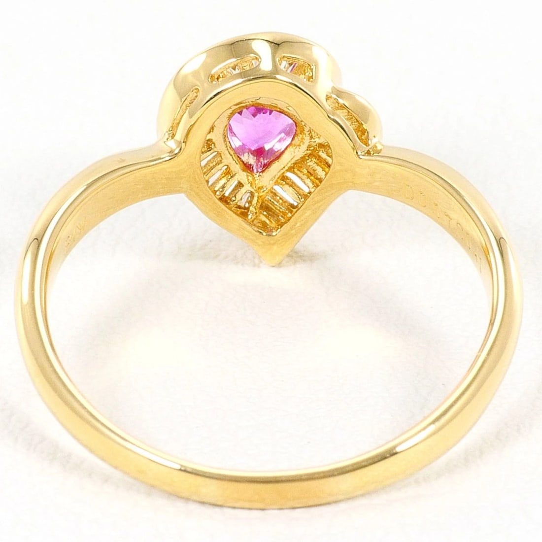 18K YELLOW GOLD RING - 4