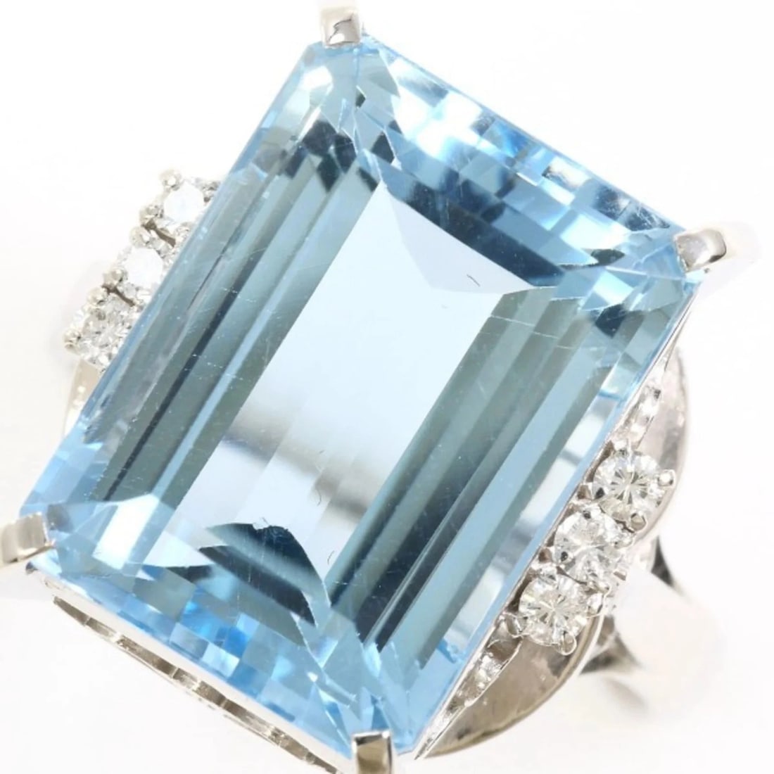 PT900 PLATINUM RING, DIAMOND - 2