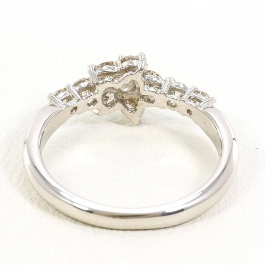 PT900 PLATINUM RING DIAMOND - 4