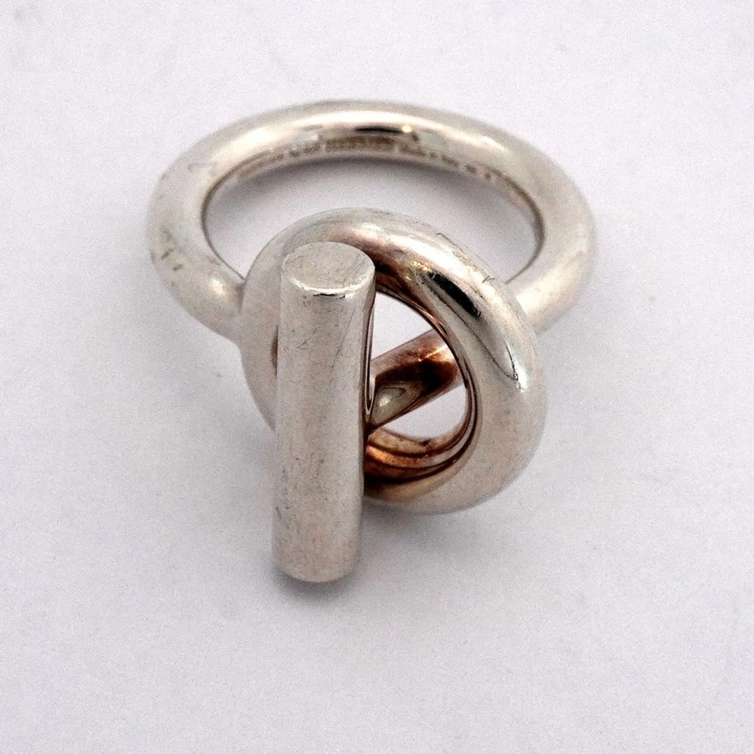 HERMES ECHAPPE RING, STERLING SILVER 925 - 3