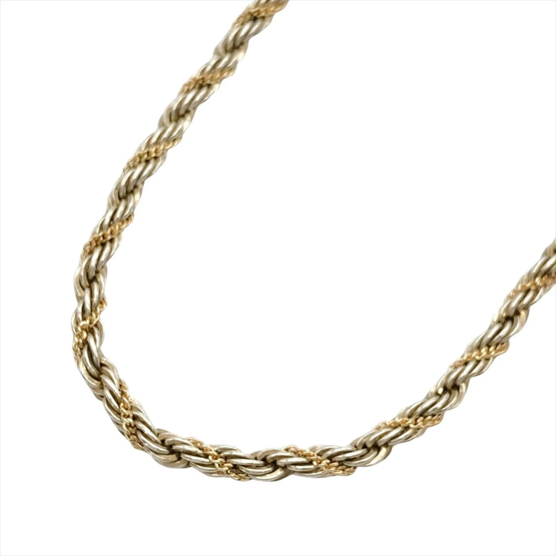 TIFFANY & CO. TWIST CHAIN NECKLACE, SV925 (1 of 2)