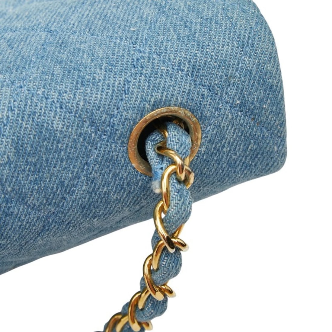 CHANEL COCO MARK MATELASSE CHAIN SHOULDER BAG - 8