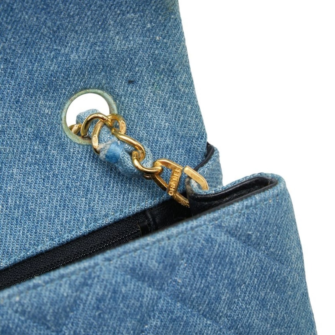 CHANEL COCO MARK MATELASSE CHAIN SHOULDER BAG - 9