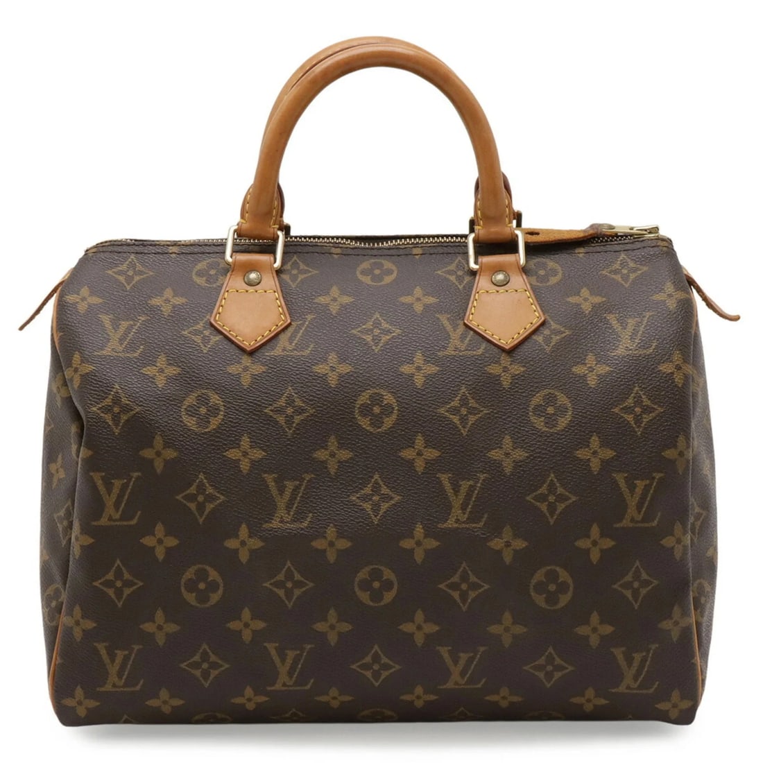 LOUIS VUITTON MONOGRAM SPEEDY 30 HANDBAG: Louis Vuitton Monogram Speedy 30 Handbag Brand: Louis Vuitton Type/Style: Handbag Material: Monogram Color: Brown Size: (HxWxD) 22cm x 31cm x 17.5cm / 8.66'' x 12.2'' x 6.88'' Accessories: None