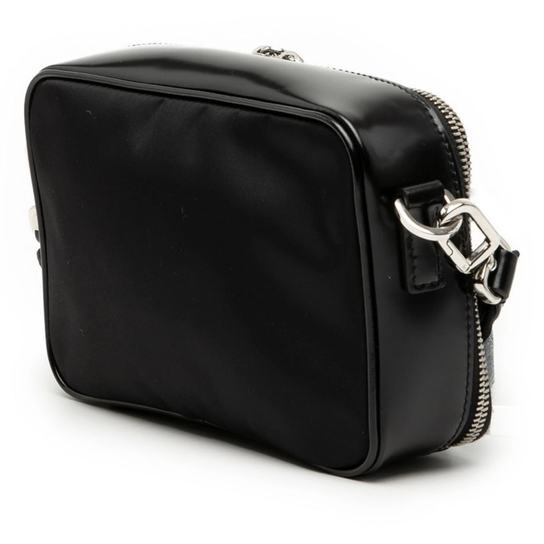 PRADA TRIANGLE LOGO RE-NYLON SHOULDER BAG - 2
