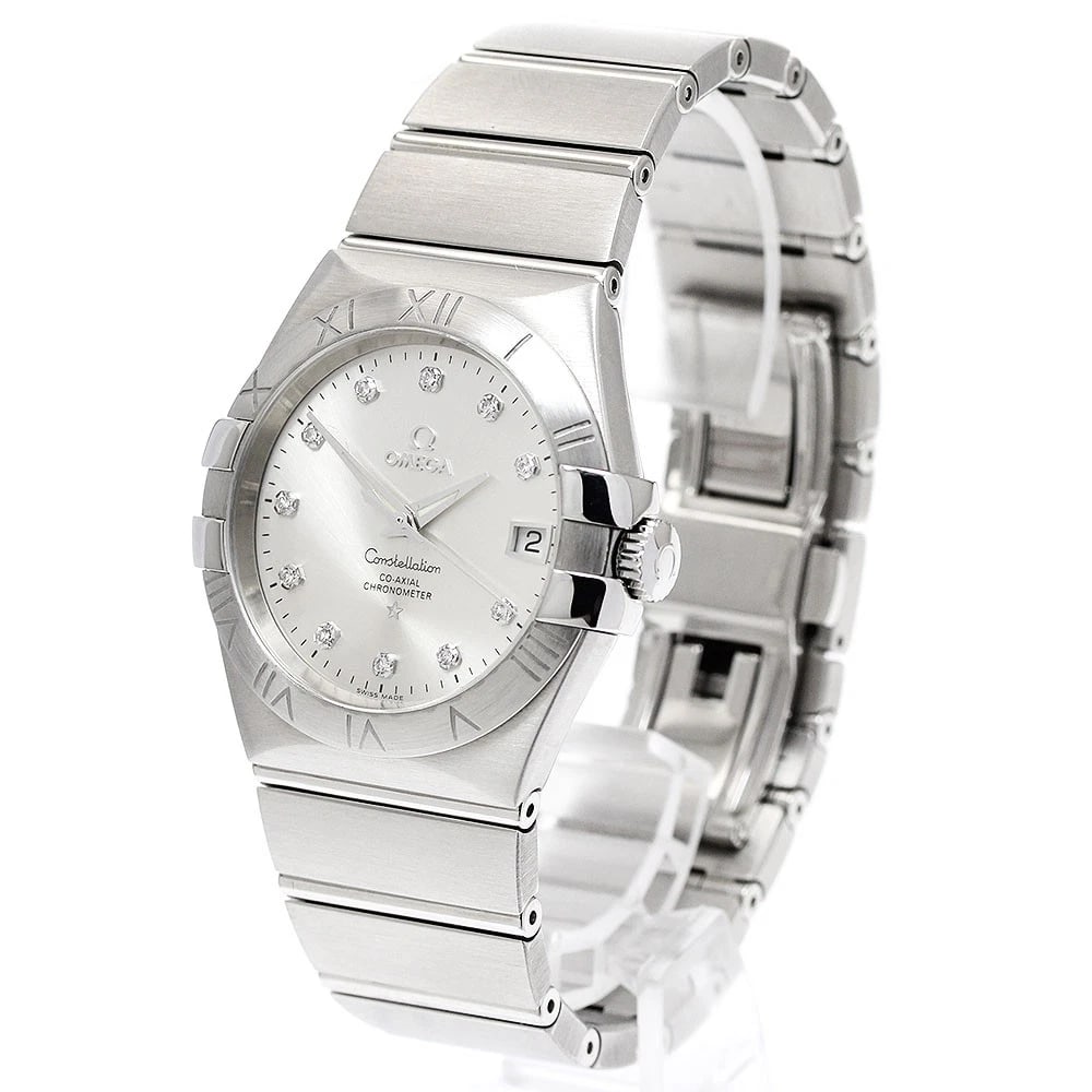 OMEGA CONSTELLATION DIAMOND AUTOMATIC WATCH - 2