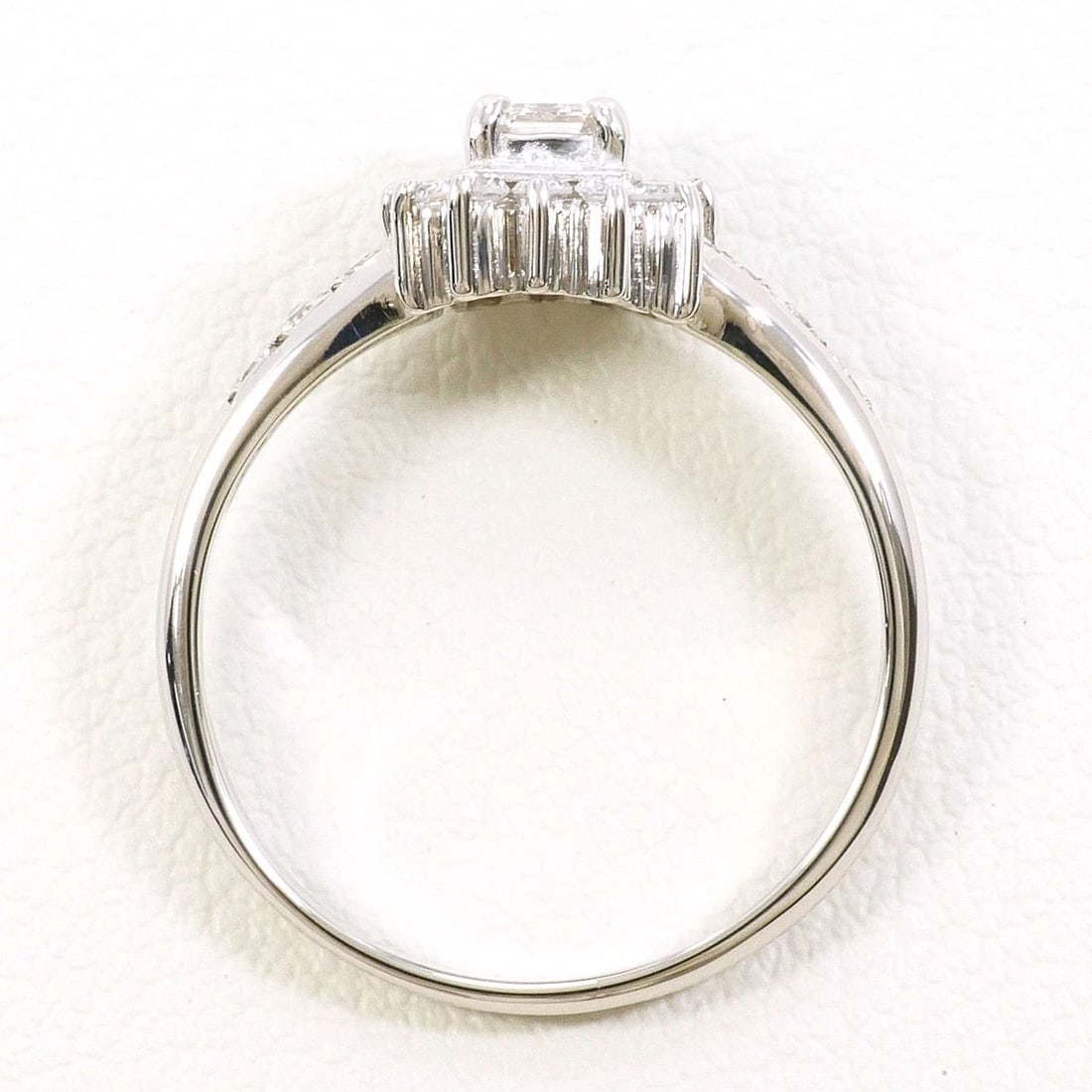 PT850 PLATINUM RING DIAMOND - 2