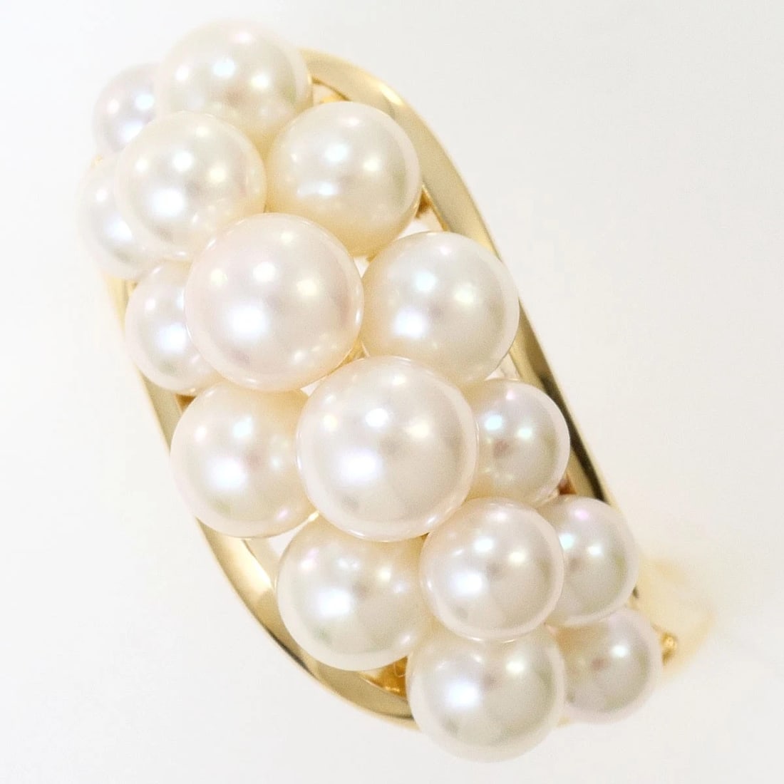 K14 14K GOLD RING PEARL: K14 14K Gold Ring Pearl Brand: No Brand Type/Style: Ring Material: 14k Gold, Main Stone/Creation Cultured Pearl Color: Gold Size: US 6 3/4 Accessories: None Accessories Notice: When purchasing