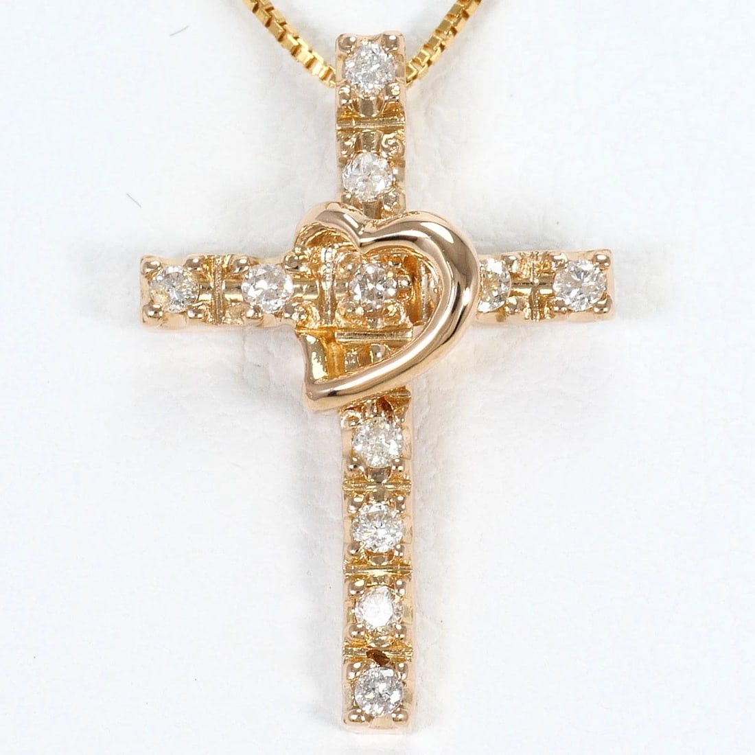 K18 18K GOLD NECKLACE DIAMOND: K18 18k gold Necklace Diamond Brand: No Brand Type/Style: Necklace Material: 18k gold, Main Stone/Creation Diamond Color: Gold Size: Total length40cm Accessories: None Accessories Notice: When