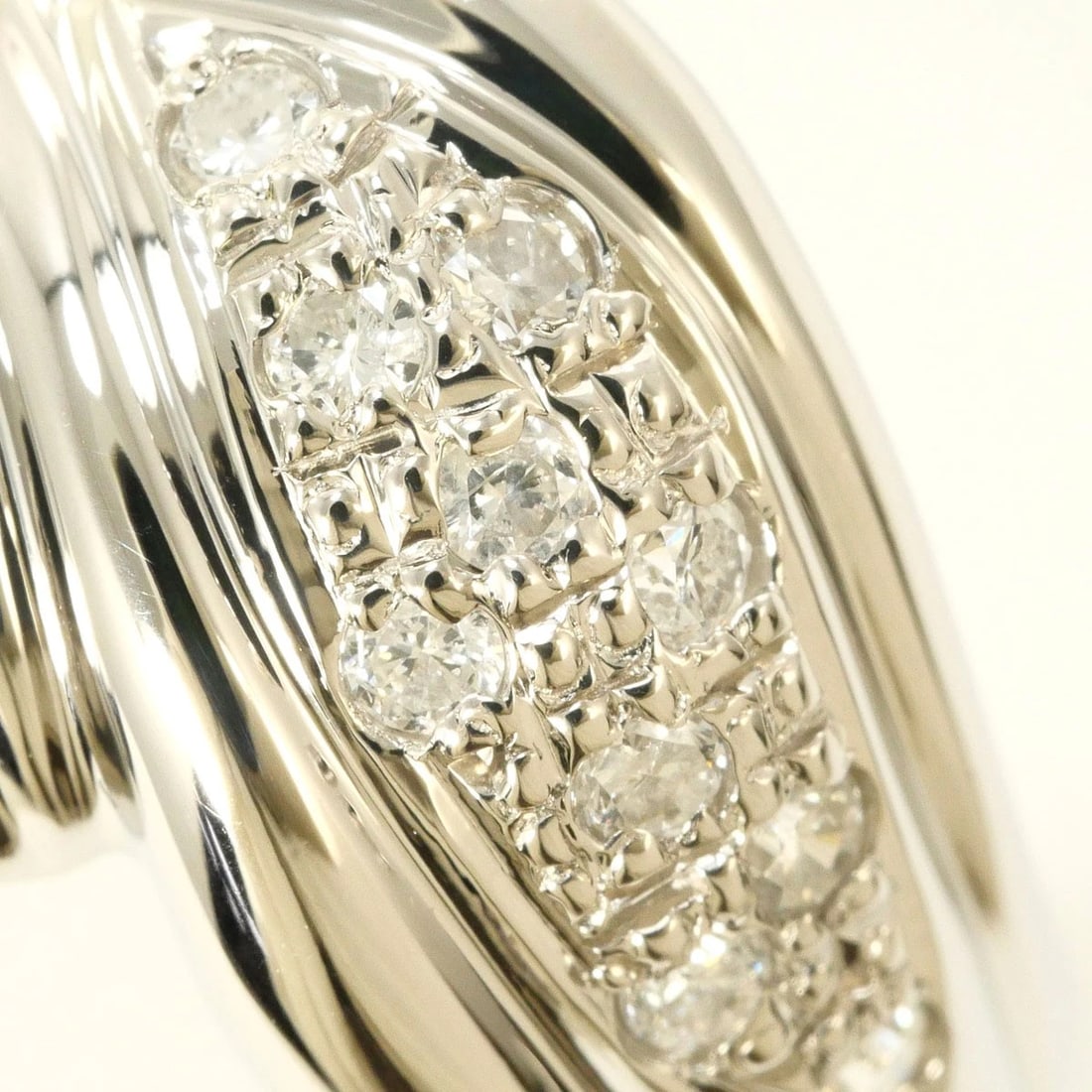 PT850 PLATINUM RING DIAMOND - 2