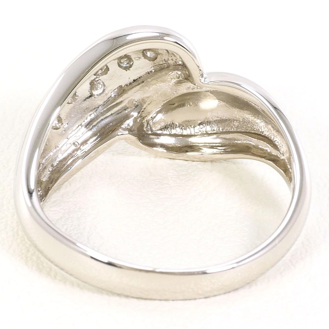 PT850 PLATINUM RING DIAMOND - 4