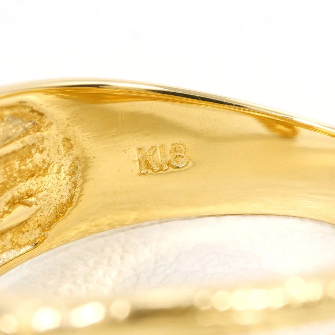 K18 18K GOLD RING - 2