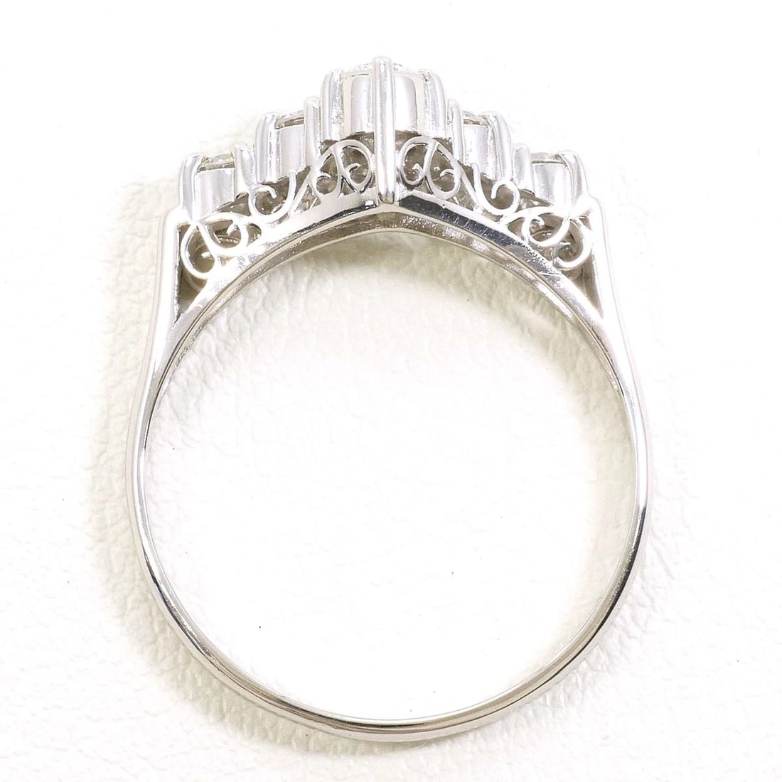 PT850 PLATINUM RING DIAMOND - 3