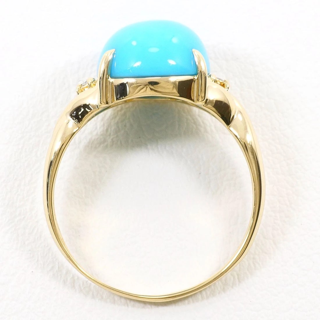 14K GOLD RING TURQUOISE - 2