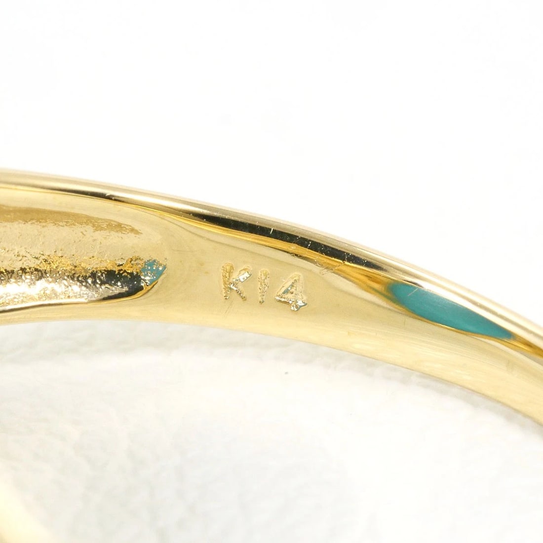 14K GOLD RING TURQUOISE - 4