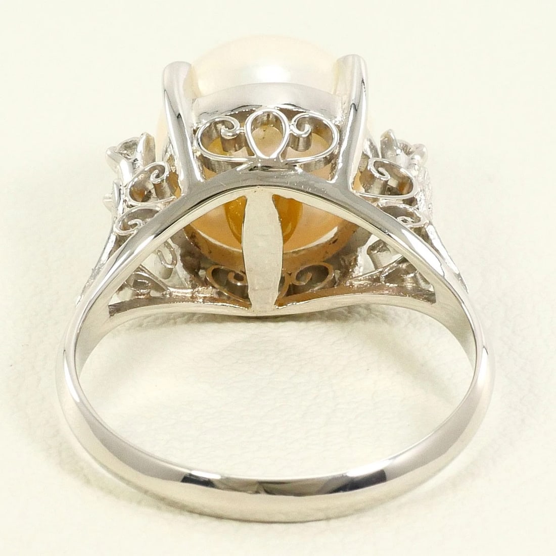 PM850 PLATINUM RING PEARL - 3