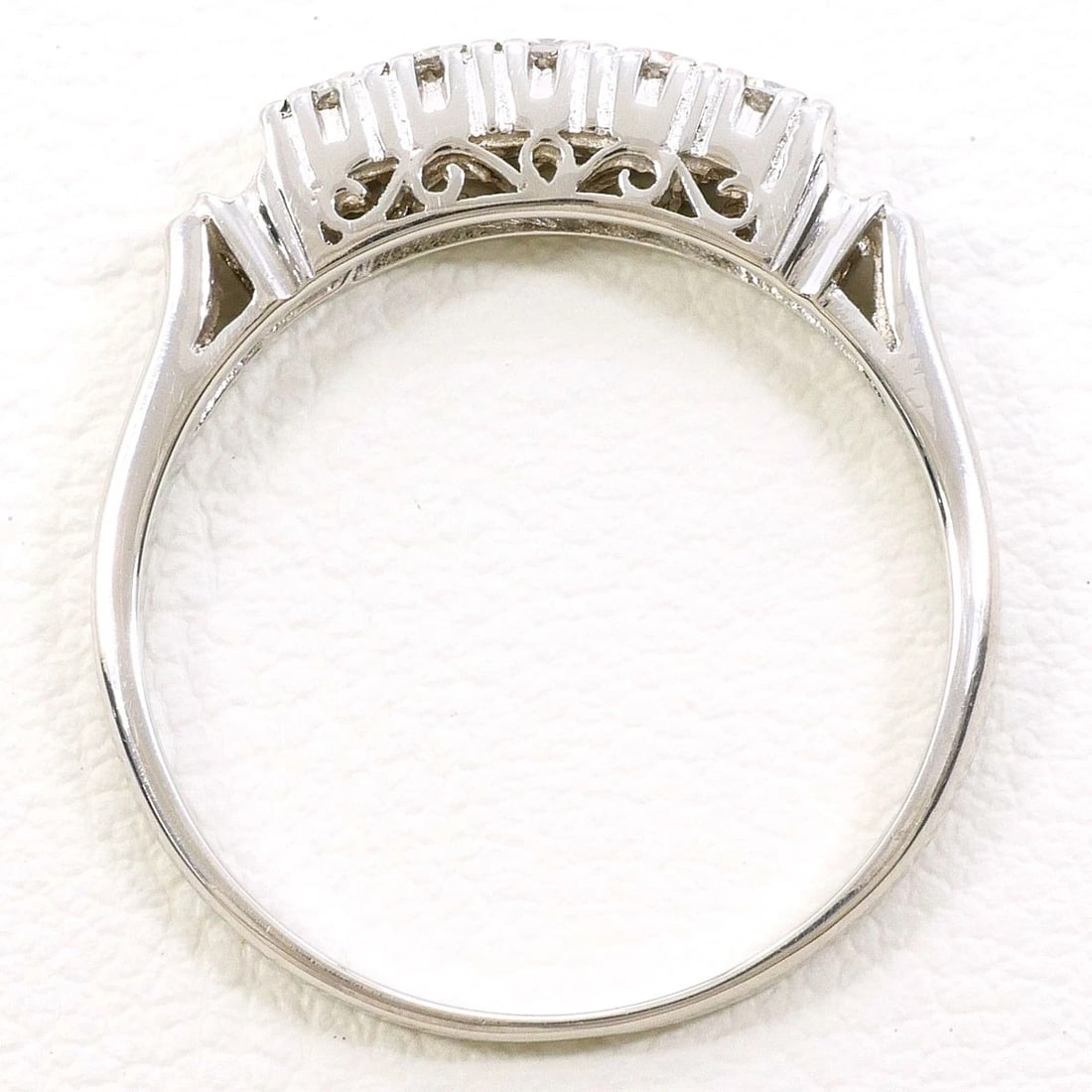 PT850 PLATINUM RING DIAMOND - 2