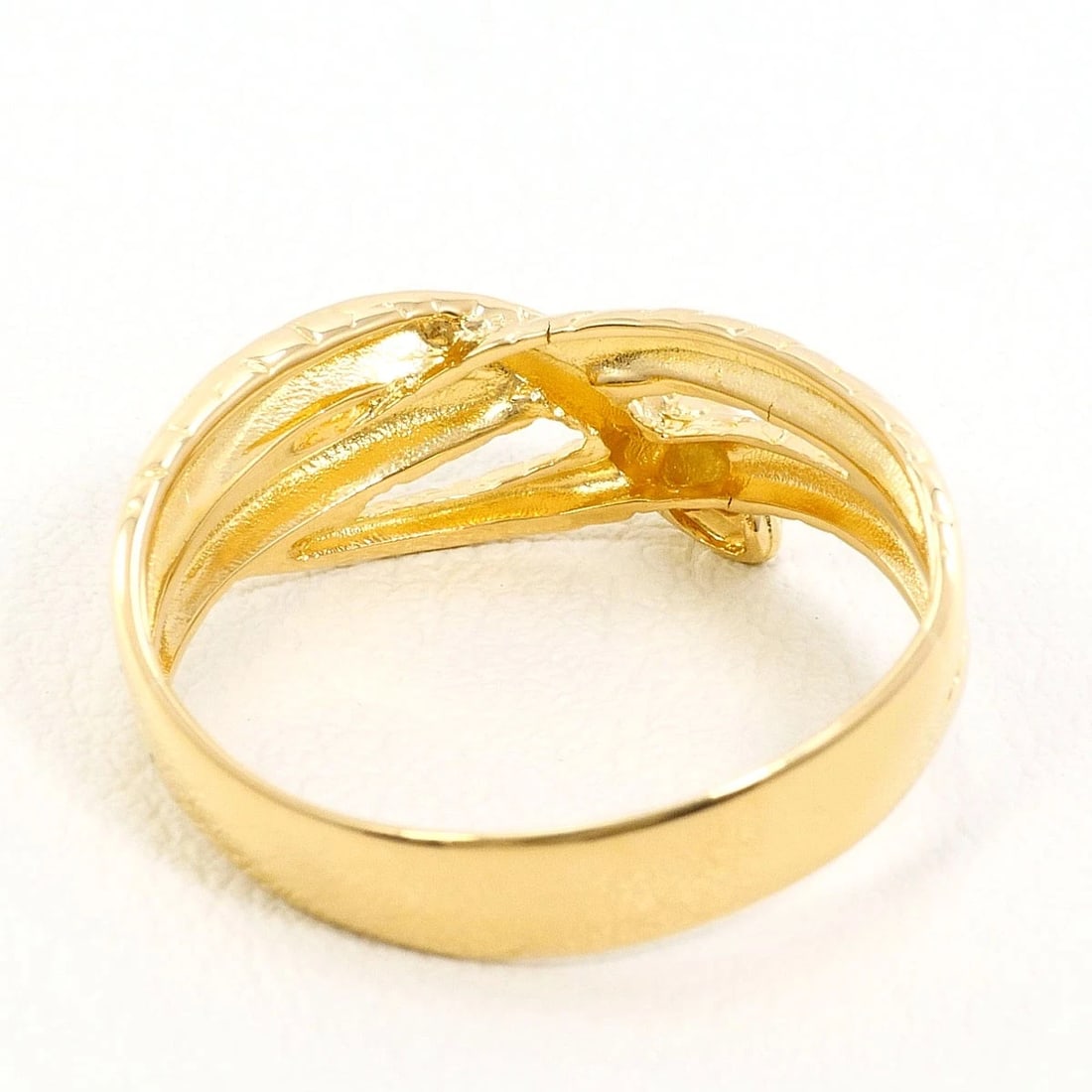 K18 18K GOLD RING - 4