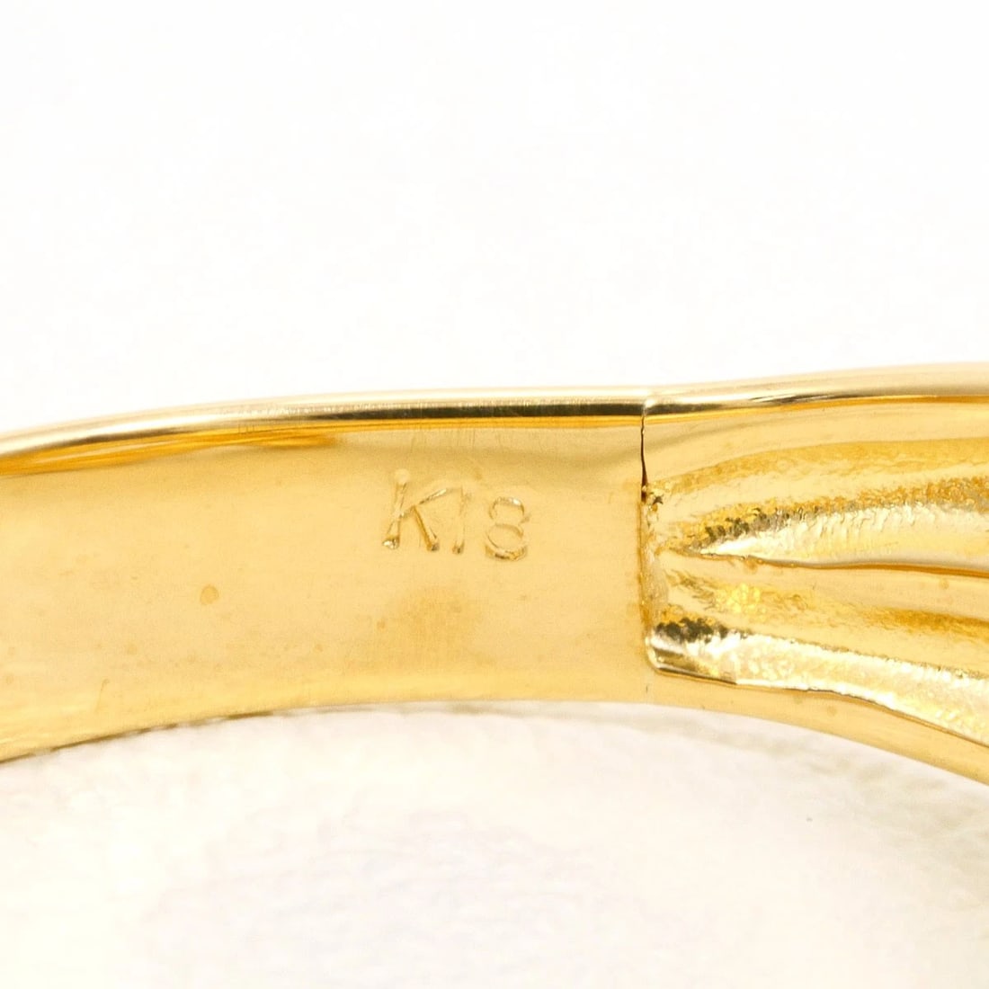 K18 18K GOLD RING - 5