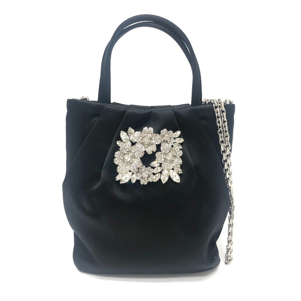 ROGER VIVIER POCKET BOUQUET STRASS MICRO 2-WAY BAG (1 of 6)