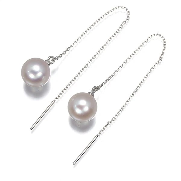 TASAKI EARRINGS AKOYA PEARL EARRINGS 18K WG (1 of 2)