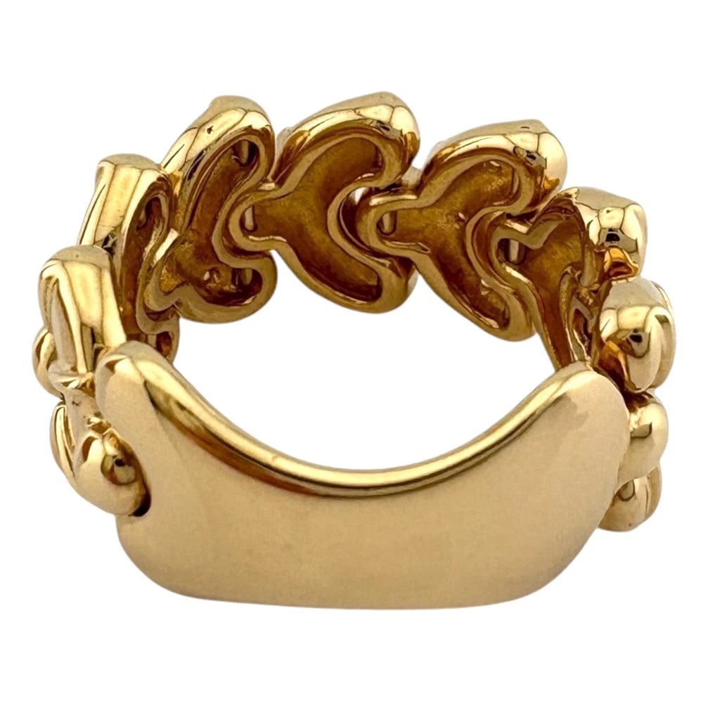 RING K18 YELLOW GOLD DIAMOND (1 of 2)