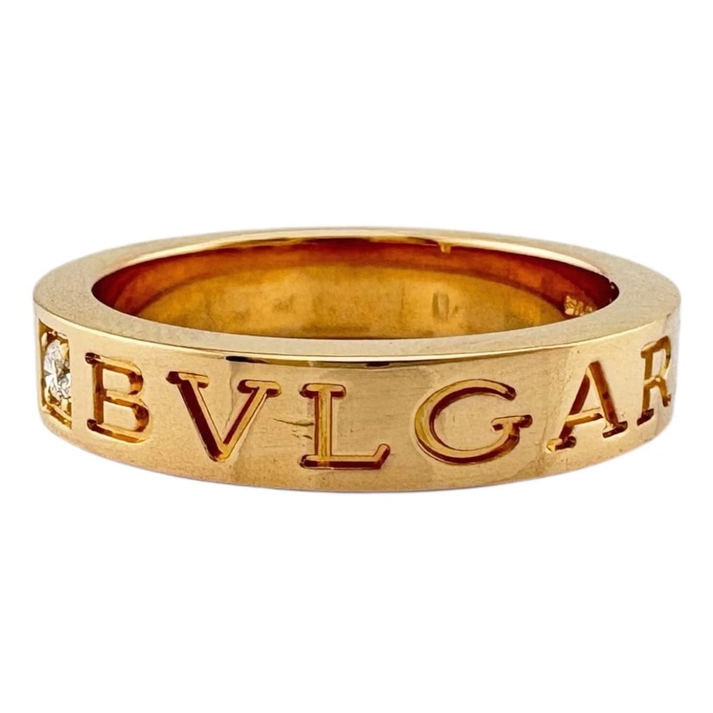 BVLGARI RING K18 PINK GOLD DIAMOND (1 of 3)