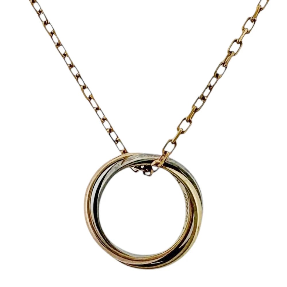 CARTIER NECKLACE K18 PINK GOLD K18 YELLOW GOLD (1 of 6)