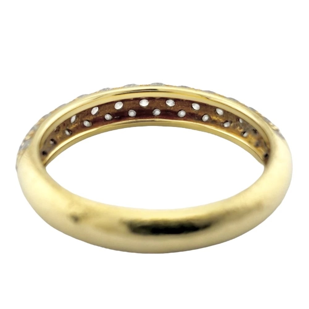 GIMEL RING K18 YELLOW GOLD DIAMOND (1 of 2)
