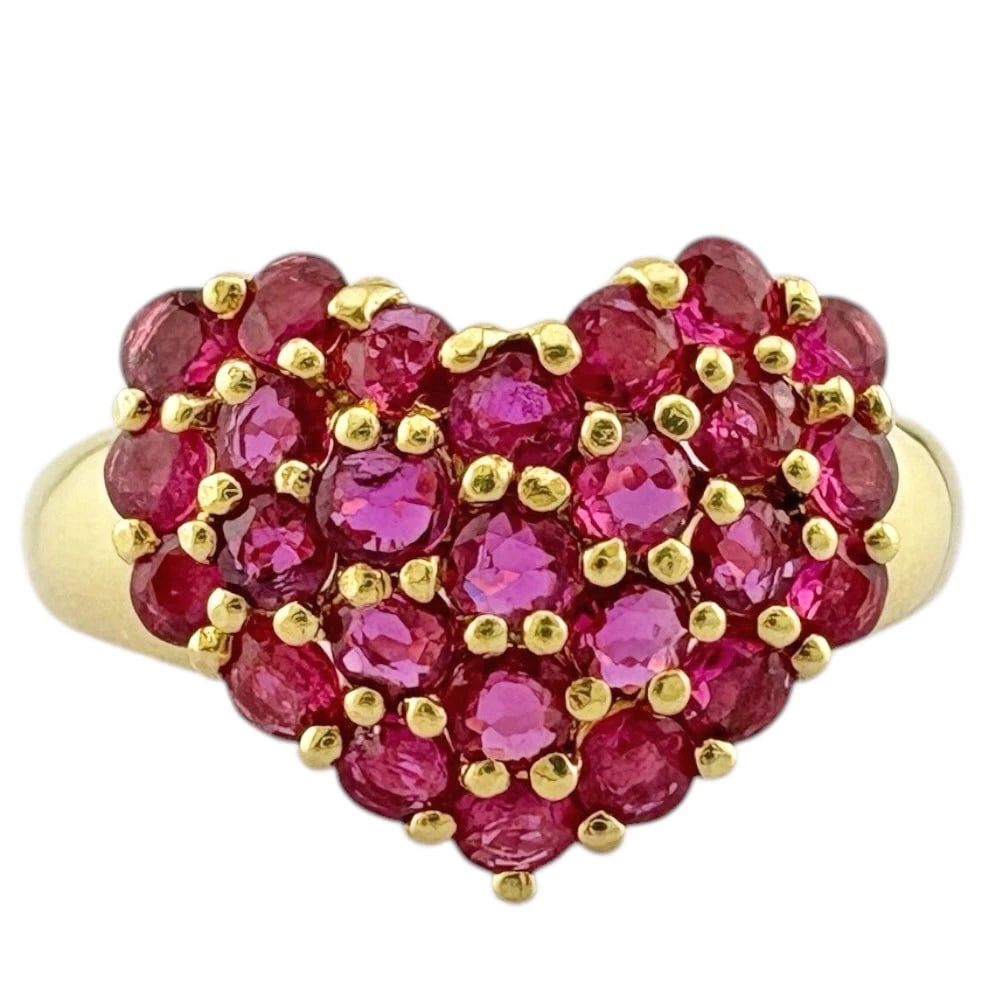 PONTE VECCHIO RING K18 YELLOW GOLD RUBY: Ponte Vecchio Ring K18 yellow gold Ruby Brand: Ponte Vecchio Type/Style: Ring Material: K18 yellow gold, Main Stone/Creation Ruby Color: gold Size: US 6 1/8 Accessories: None Accessories N