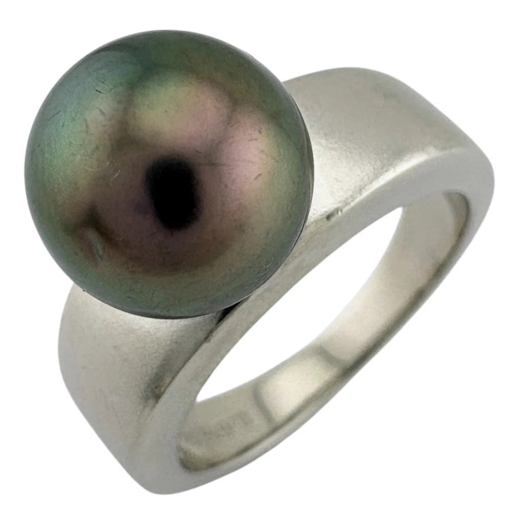 TASAKI RING PT900PLATINUM PEARL (1 of 5)
