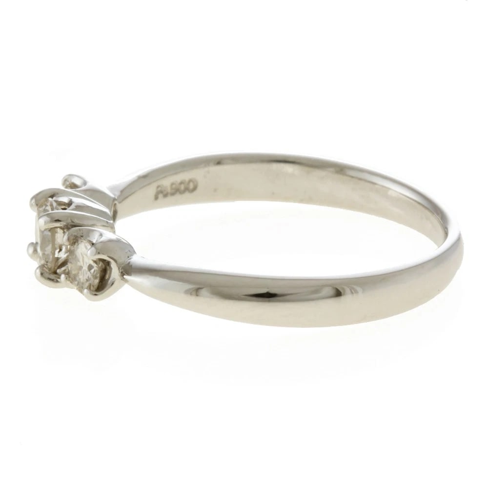 RING PT900PLATINUM DIAMOND - 2
