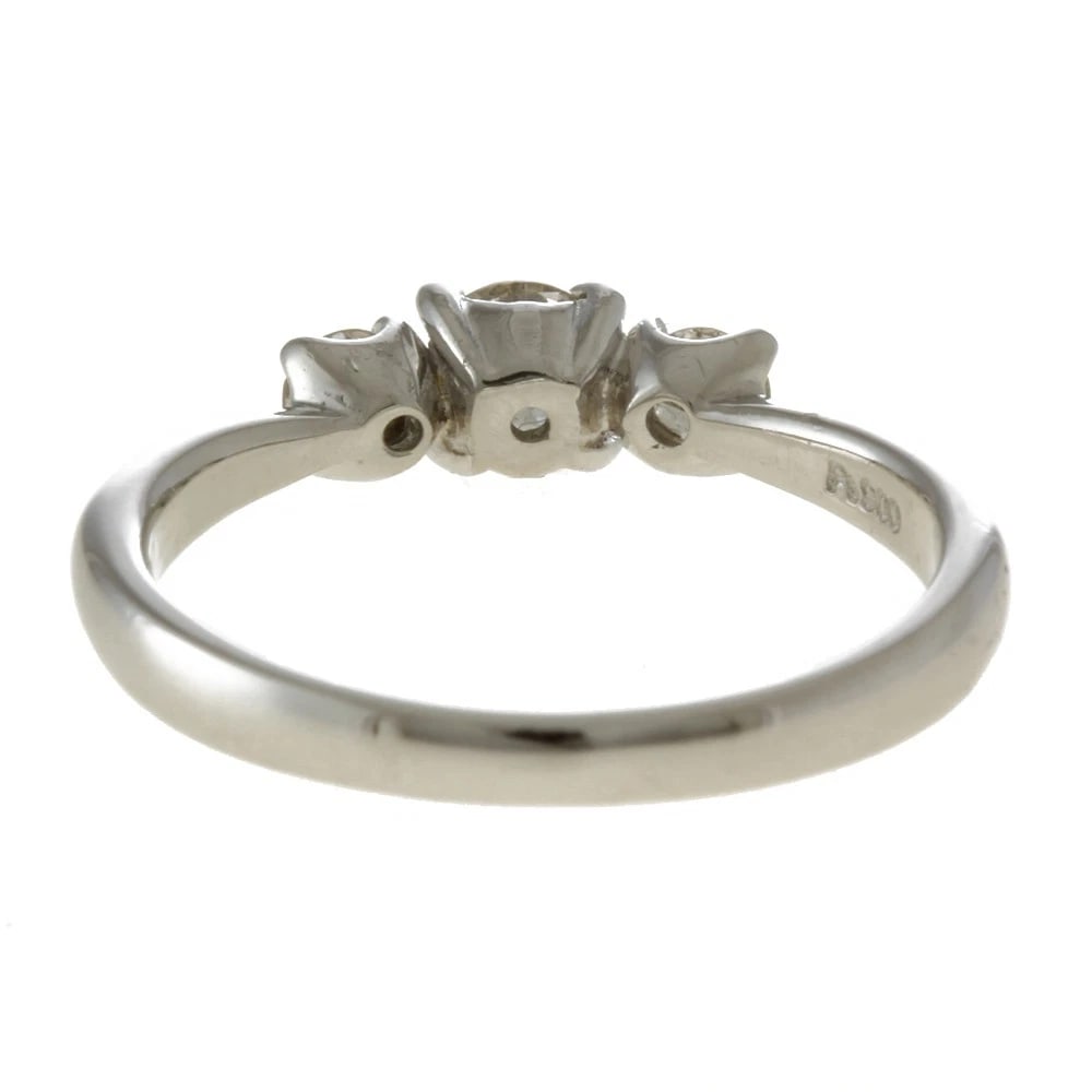 RING PT900PLATINUM DIAMOND - 3