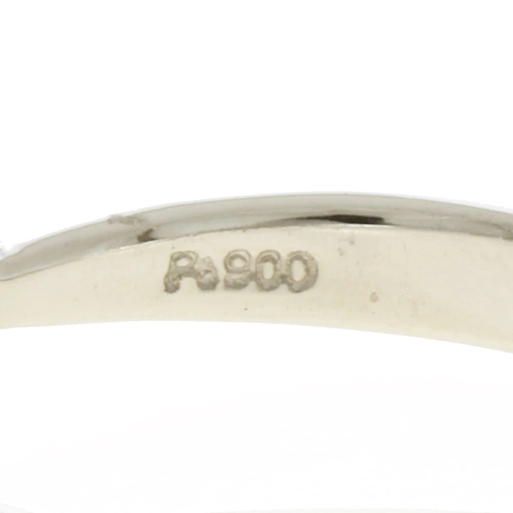 RING PT900PLATINUM DIAMOND - 4