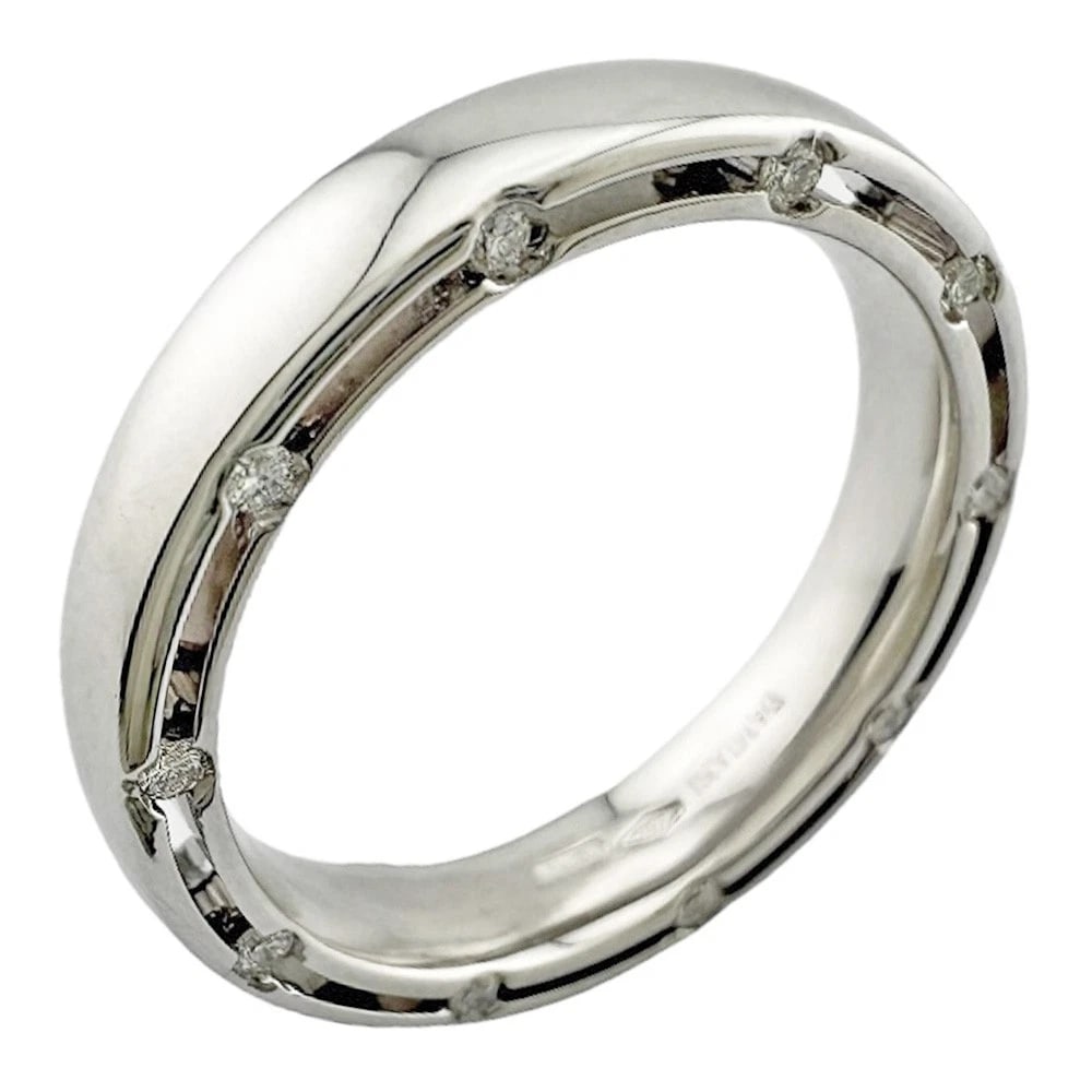 DAMIANI RING K18 WHITE GOLD K18 PINK GOLD DIAMOND: Damiani Ring K18 white gold K18 Pink Gold diamond Brand: Damiani Type/Style: Ring Material: K18 white gold, Main Stone/Creation Natural Color: Silver Size: US 6 Accessories: None Accessori