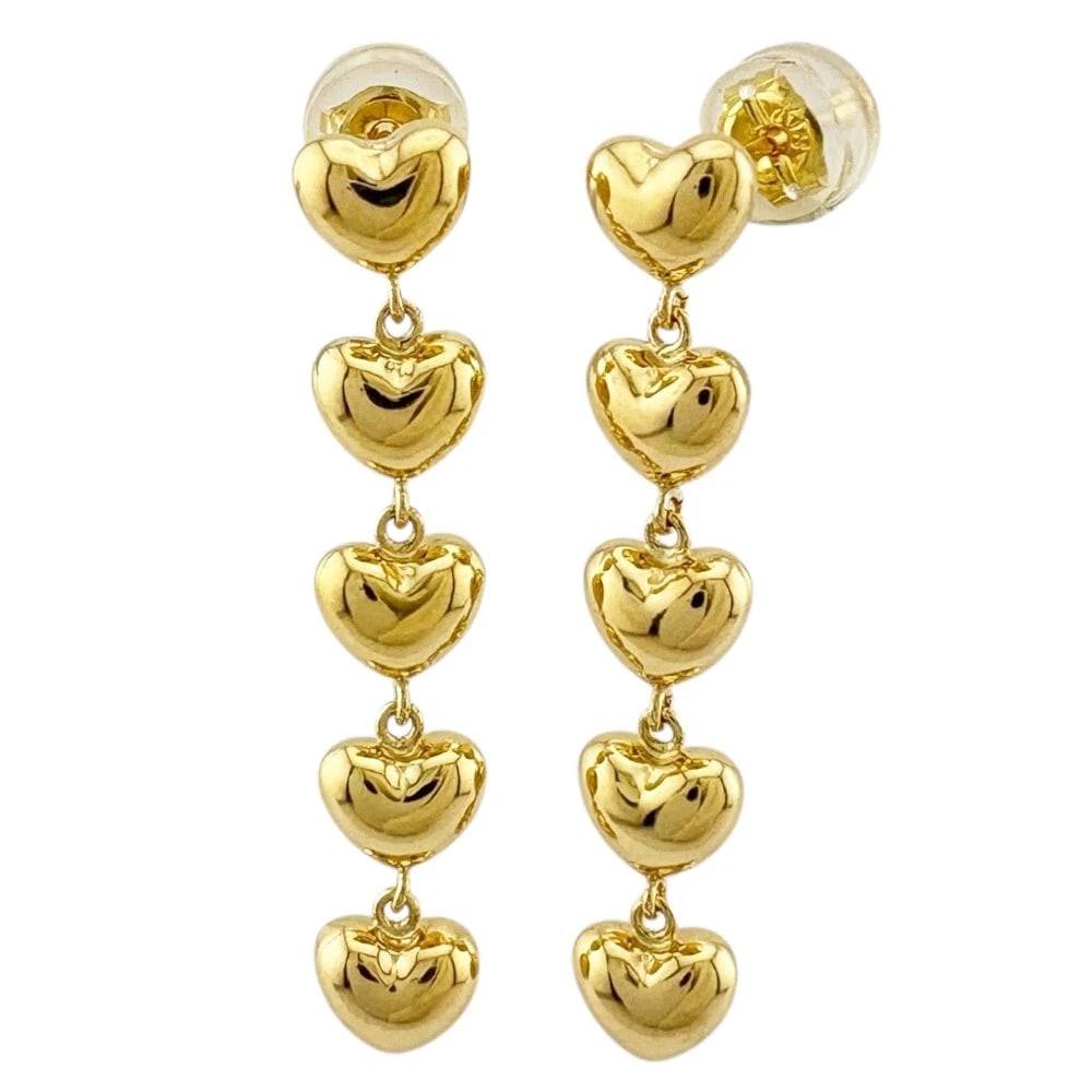BRAND EARRING K18 YELLOW GOLD: brand earring K18 yellow gold Brand: Unbranded Type/Style: earRing Material: K18 yellow gold Color: gold Size: 31.0mm x 5.5mm(*mm) Accessories: None Accessories Notice: When purchasing pre-owned