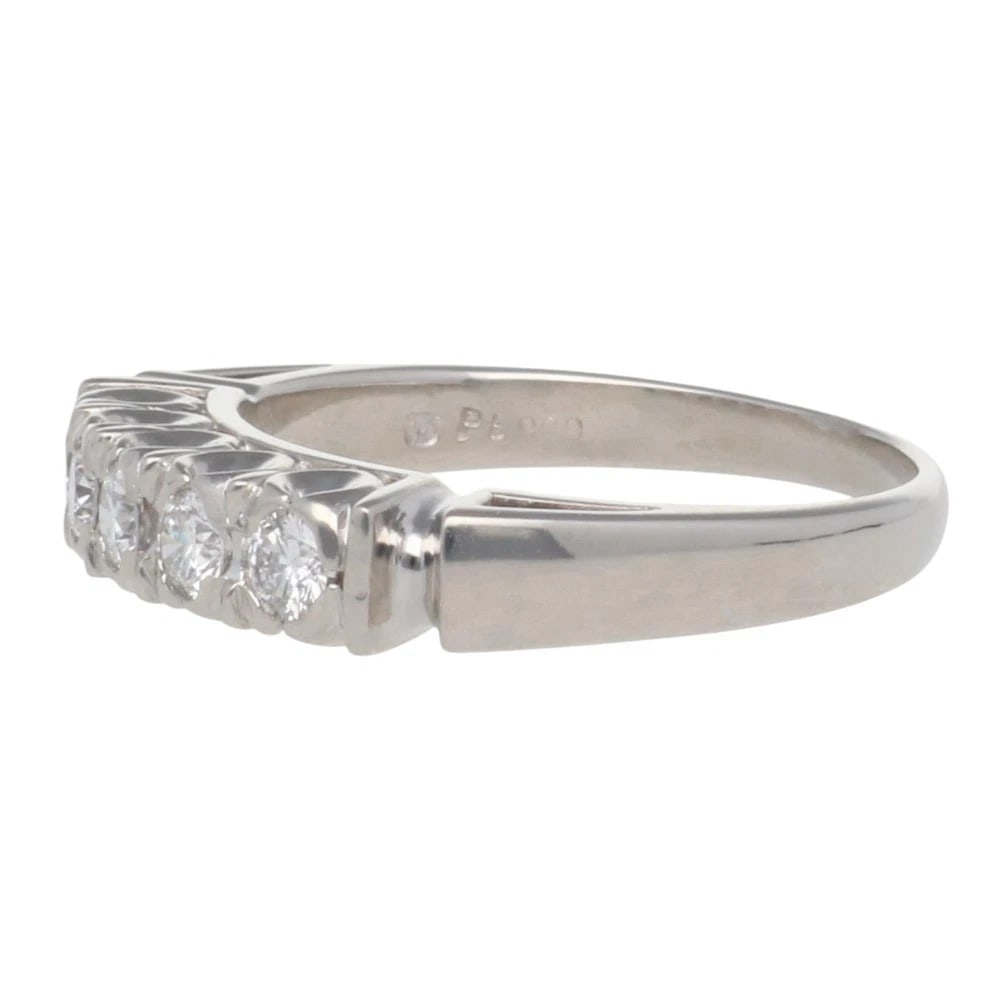 RING PT900PLATINUM DIAMOND - 2