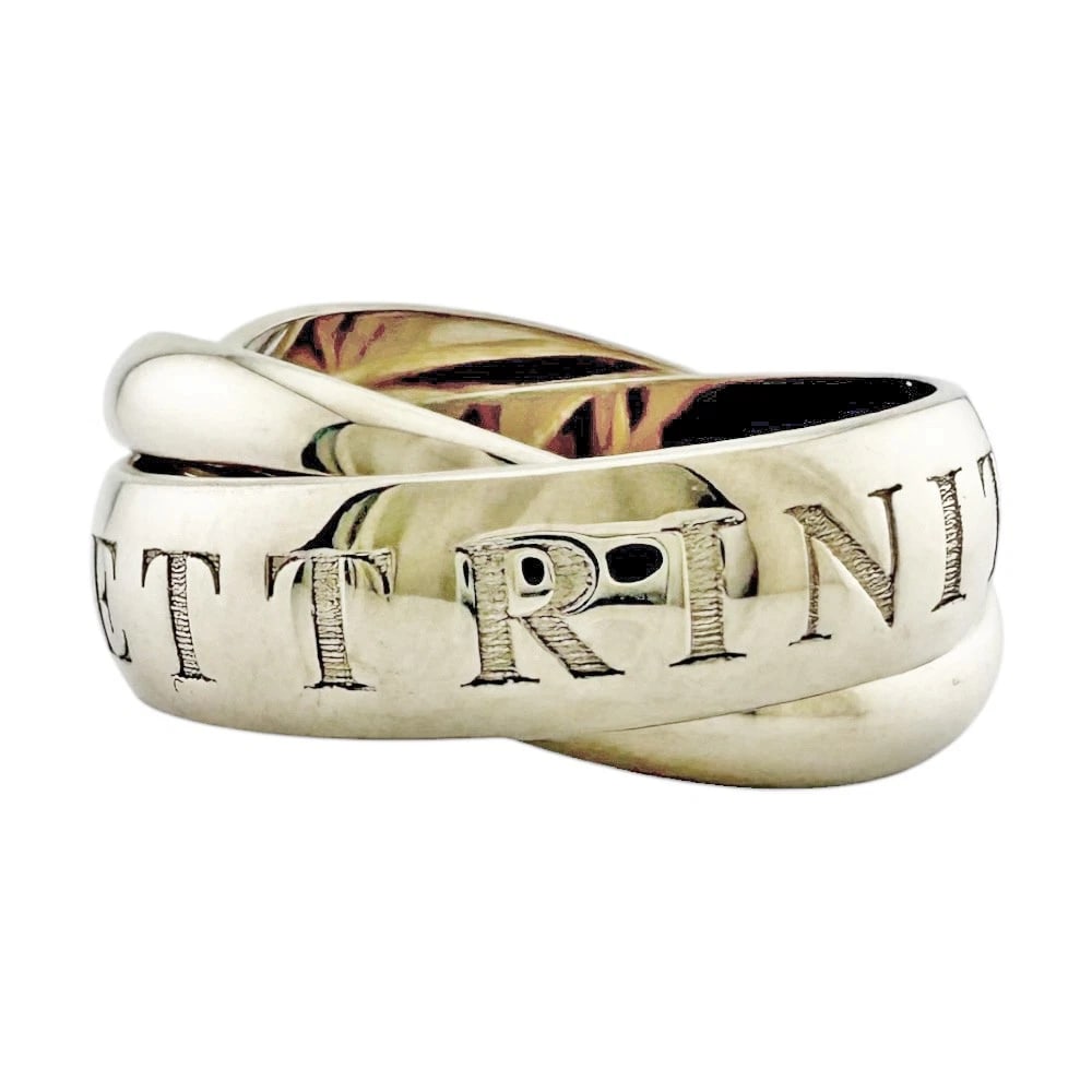 CARTIER RING K18 WHITE GOLD: CARTIER Ring K18 white gold Brand: CARTIER Type/Style: Ring Material: K18 white gold Color: Silver Size: US 5 3/8 Accessories: None Accessories Notice: When purchasing pre-owned goods, ple