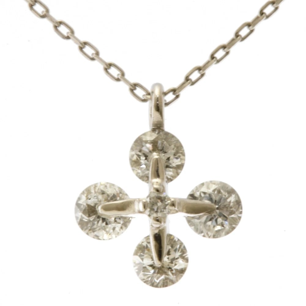 NO BRAND NECKLACE PT850 PT900 PLATINUM DIAMOND: no brand Necklace Pt850 Pt900 Platinum diamond Brand: Unbranded Type/Style: Necklace Material: Pt850Platinum, Main Stone/Creation Natural Color: Silver Size: Total Length:40cm Chain width:0.6mm Adjust