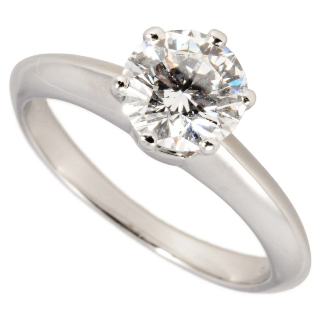 TIFFANY & CO. SOLITAIRE RING