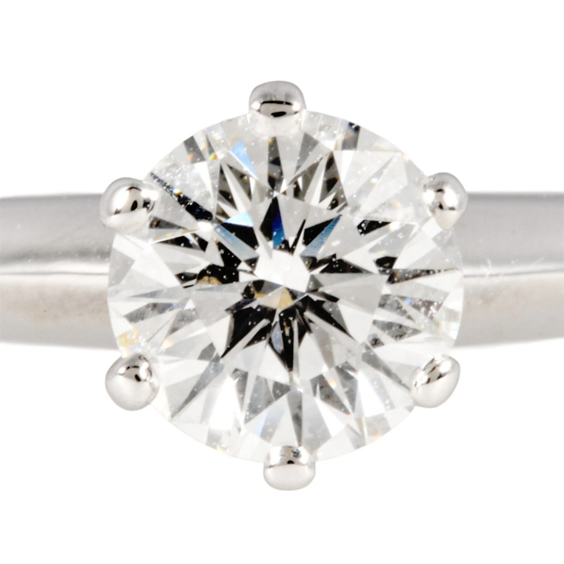 TIFFANY & CO. SOLITAIRE RING - 2