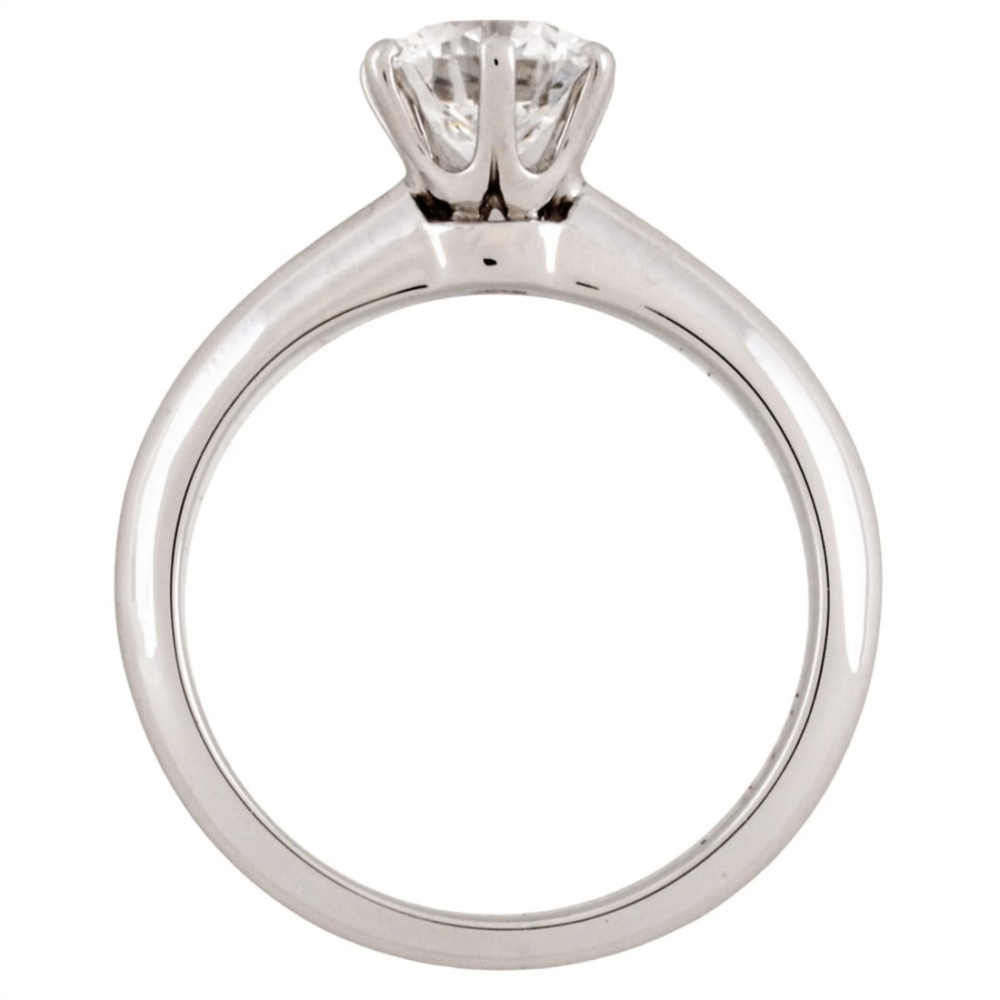 TIFFANY & CO. SOLITAIRE RING - 3